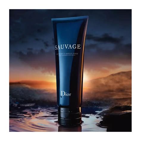 sauvage dior nettoyant et masque visage come si usa|sauvage cleanser.